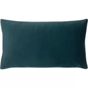 Sunningdale Velvet Rectangular Cushion Kingfisher