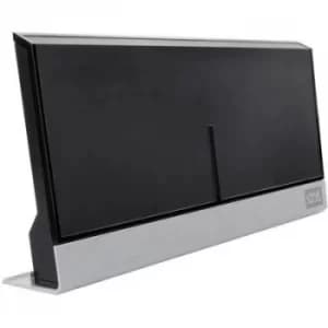 One For All SV 9385 DVB-T/T2 active planar antenna Indoors Amplification: 47 dB Black