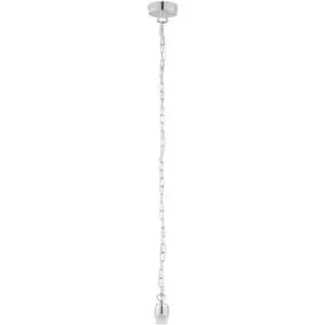 Endon Directory Lighting - Endon Cable Set - Ceiling Pendant Light Chrome, E27