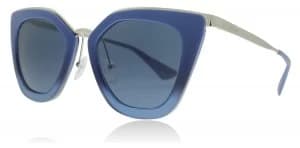 Prada PR53SS Sunglasses Blue Gradient UFW1V1 52mm
