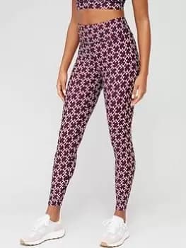 Tommy Sport High Waist Legging - Print, Size XS, Women