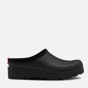 Hunter Womens Original Play Clogs - Black - UK 5