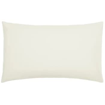Bedeck of Belfast Bedeck of Belfast 200TC Pima Plain Dye Standard Pillowcases - CHALK