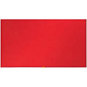 Nobo Notice Board Felt Red 69 x 122 cm