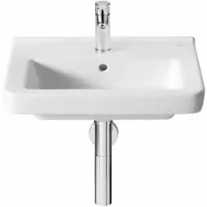 Roca Dama-N Compact Wall Hung Basin 500mm Wide 1 Tap Hole