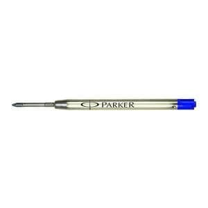 Parker Quink Ballpoint Pen Medium Nib Refill Cartridge Blue 1950371