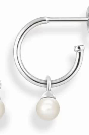 Ladies Thomas Sabo Sterling Silver Hinged Hoop Earrings CR597-082-14