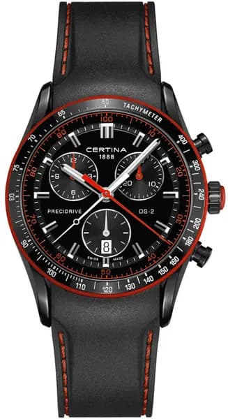 Certina Watch DS-2 Mens - Black CRT-663