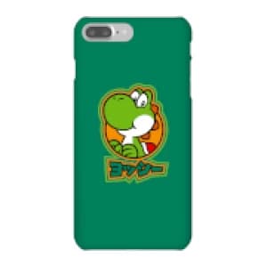 Nintendo Super Mario Yoshi Kanji Phone Case - iPhone 7 Plus - Snap Case - Gloss