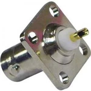 BNC connector Sleeve socket straight pins 75