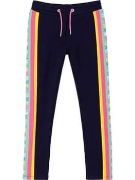 Little Marc Jacobs Kids Logo Tape Track Pants - Navy, Size 10 Years, Women
