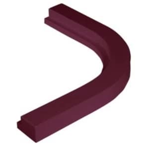 Cooke Lewis Gloss Aubergine Cornice or pelmet
