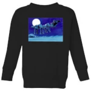 Star Wars AT-AT Darth Vader Sleigh Kids Christmas Sweatshirt - Black - 11-12 Years