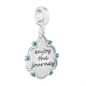 Chamilia Enjoy The Journey Charm with Swarovski Crystal