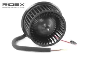 RIDEX Blower Motor for left-hand drive vehicles 2669I0009 Heater Blower Motor,Interior Blower VW,SEAT,Polo Schragheck (6N1)