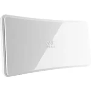 One For All SV 9421-5G DVB-T/T2 passive planar antenna Indoors White