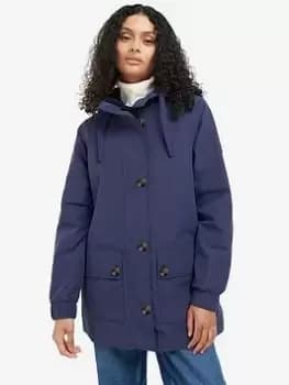 Barbour Somalia Waterproof Jacket - Blue Size 16, Women