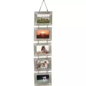 5 Wooden Picture Frame Hanger M&W - Brown