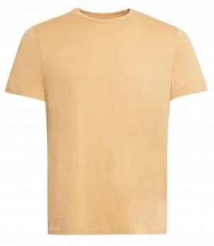 Mens French Connection Classic Cotton T Shirt Yellow