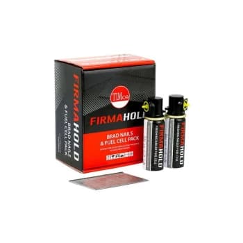 Timco - FirmaHold Angled 16g x 38mm Galvanised Brads Nail With Gas