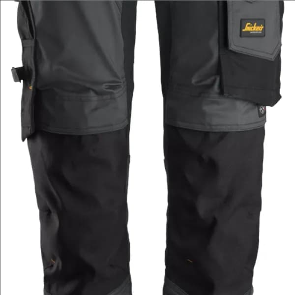 Snickers AllroundWork Stretch Trousers - Steel Grey/Black - 212
