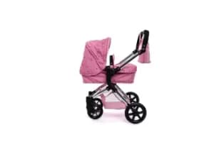Roma Darcie Single Dolls Pram - Pink