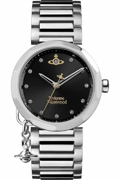 Vivienne Westwood Ladies Vivienne Westwood Poplar Watch VV246BKSL