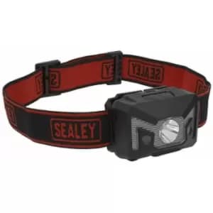 Sealey - HT102R Rechargeable Head Torch 3W SMD LED Auto-Sensor