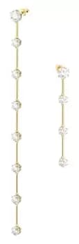 Swarovski 5622721 Constella Drop Earrings Gold-Tone Jewellery