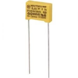 MKP X2 suppression capacitor Radial lead 0.01 uF 275 V AC 10 10 mm L x W x H 13 x 4 x 9mm MKP X2