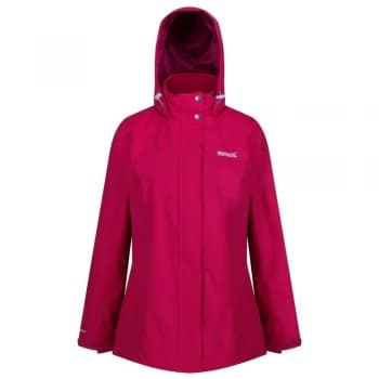 Regatta Daysha Waterproof Jacket - Dark Cerise Colour: Ocean Depths/Sea Blue, Size: 12