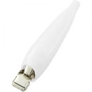 Alligator clip White Max. clamping range 4mm Length 68mm KSS