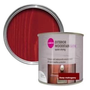 Colours Deep mahogany Satin Woodstain 2.5L