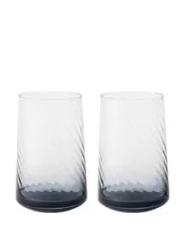 Denby Modern Deco Set Of 2 Large Tumblers
