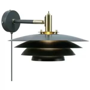 Nordlux Bretagne Dome Wall Lamp Grey G9