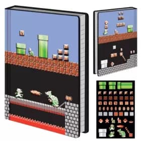 Nintendo A5 Super Mario Bros. Level Builder Magnetic Notebook