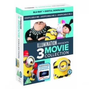 Despicable Me 1-3 Boxset Bluray