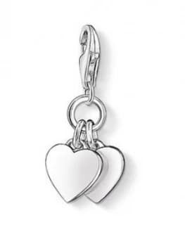 Thomas Sabo Charm Club Hearts Charm, One Colour, Women