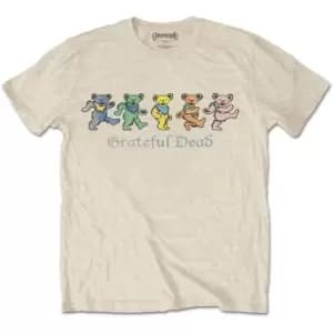 Grateful Dead - Dancing Bears Unisex Small T-Shirt - Neutral