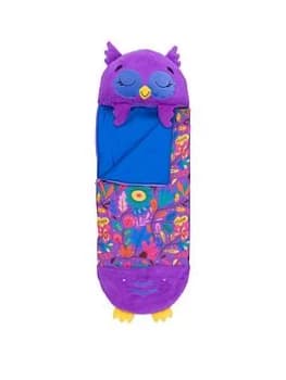 Happy Nappers Purple Owl Large Sleeping Bag