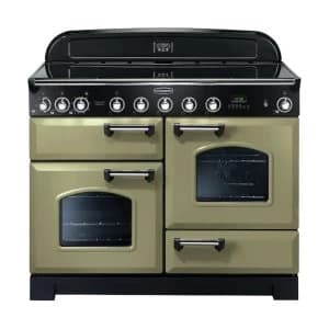 Rangemaster 100950 CDL110EIOG-C Classic Deluxe 110cm Induction Range Cooker Olive G-C