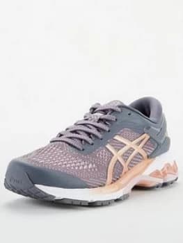 Asics Gel-Kayano 26, Grey, Size 5, Women