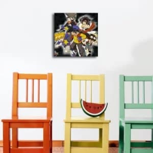 4545CO-21 Multicolor Decorative Canvas Painting