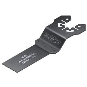 Faithfull Multi-Functional Tool Bi-Metal Flush Cut Wood/Metal Blade 22mm
