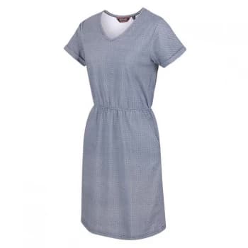Regatta Havilah Organic Dress - Navy Geo
