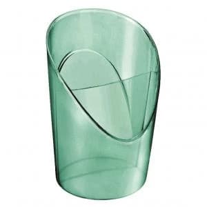 Esselte ColourIce Pencil Pot, Two chambers, Green - Outer carton of 6