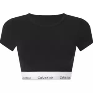 Calvin Klein T-Shirt Bralette - Black