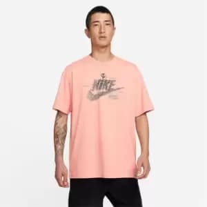 Nike Graphic T-Shirt Mens - Orange