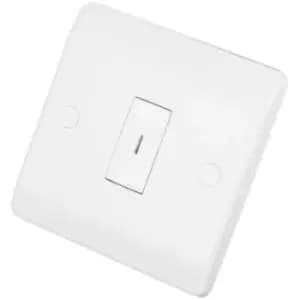 Click Scolmore Mode 10A 1 Gang 2 Way Key Switch Polar White - CMA026