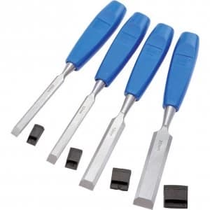 Draper 4 Piece Bevel Edge Wood Chisel Set